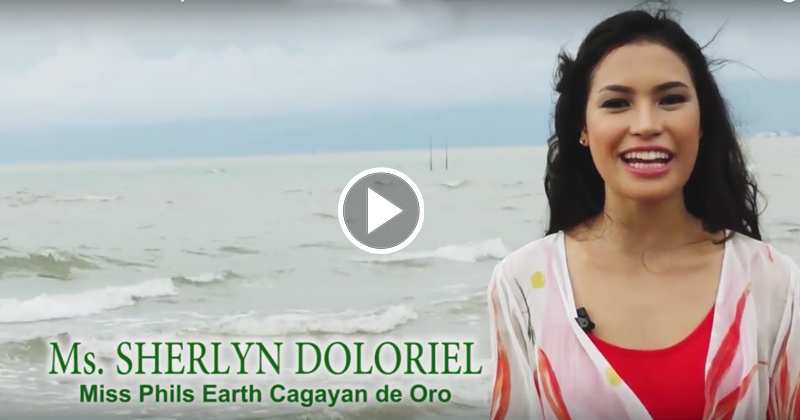 Sherlyn Doloriel in Miss Philippines Earth Pageant