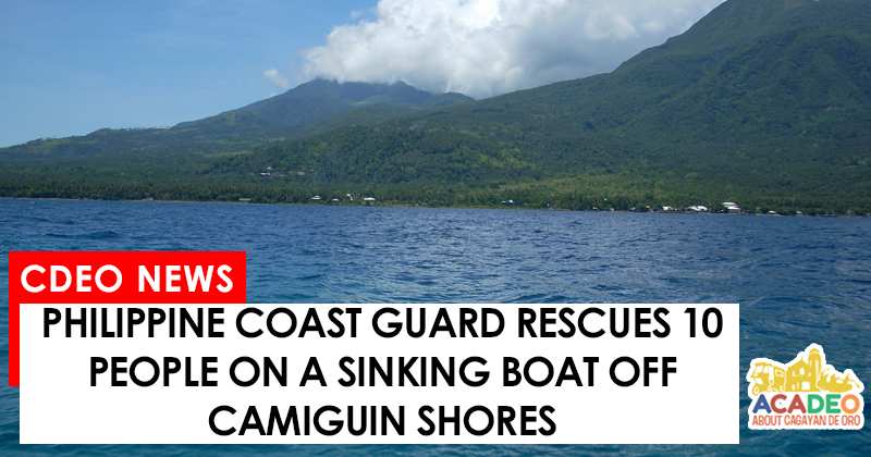 Sinking boat in Camiguin