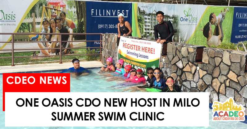 One Oasis hosts milo summer swim clinic