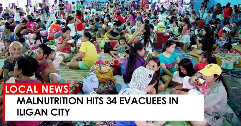 Malnutrition hits 34 Evacuees