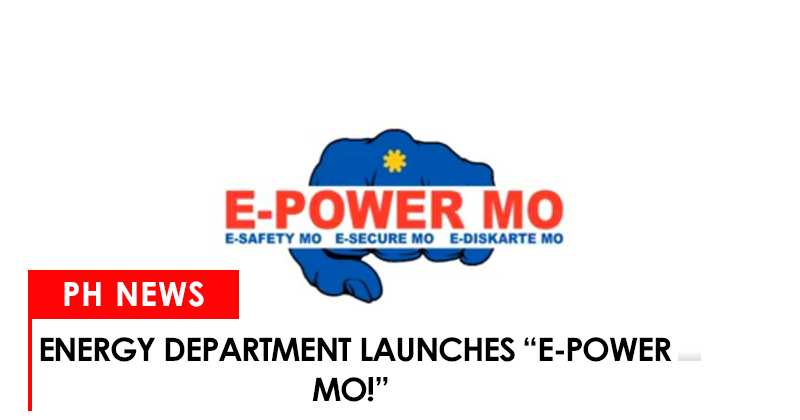 Energy department launches "E-Power Mo!"