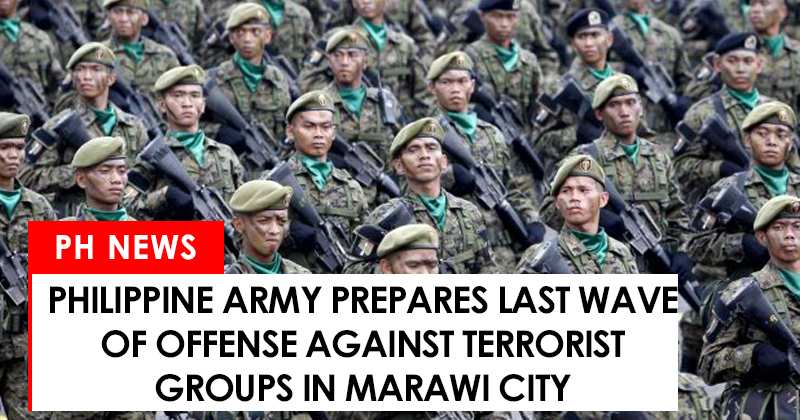 army prepares last offensive against terrorists in Marawi