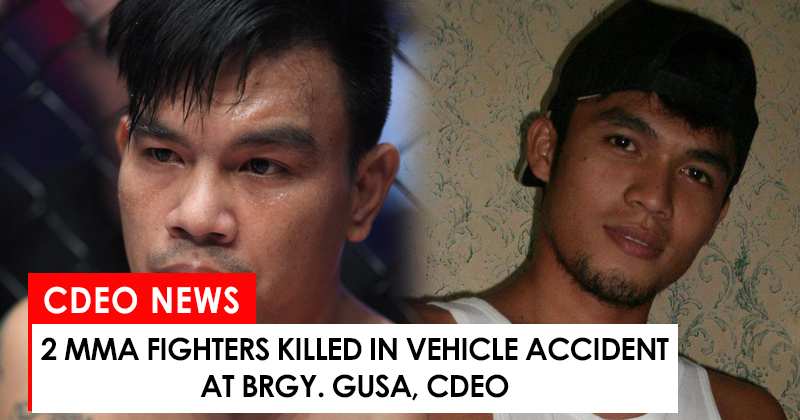 2 mma fighters killed in vehicle accident in Brgy. Gusa