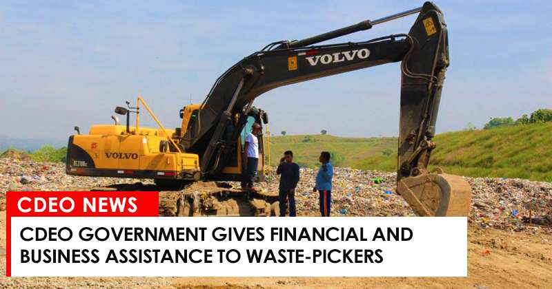 CdeO Government gives financial and business assistance to waste-pickers