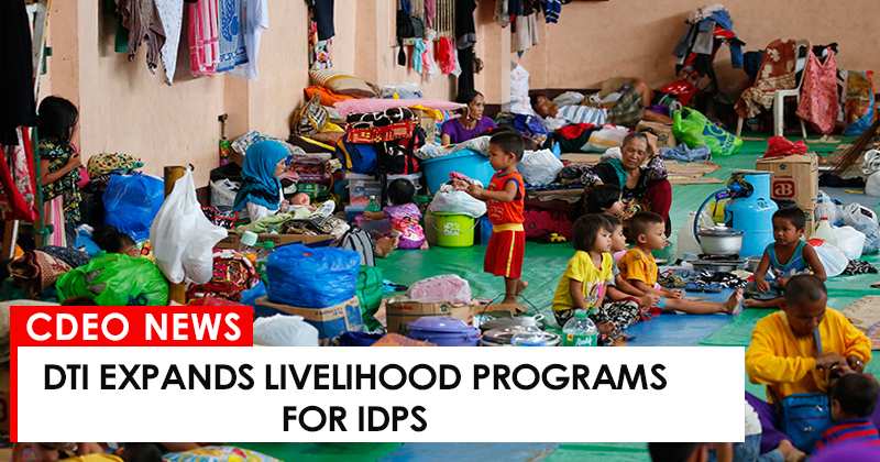 DTI expands livelihood programs for IDPs