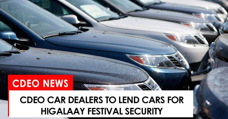 car dealers in cdo to help boost higalaay festival security