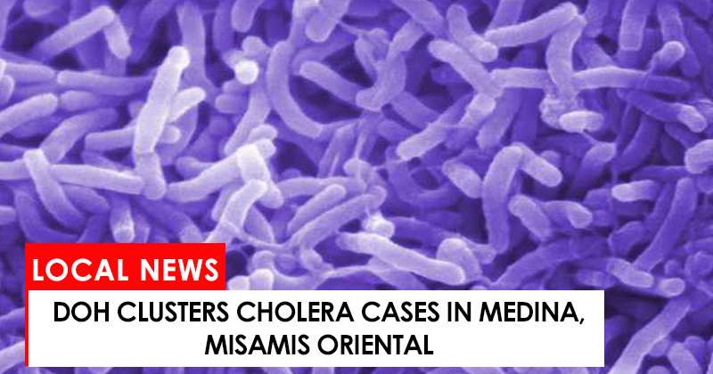DOH clusters cholera cases in Medina