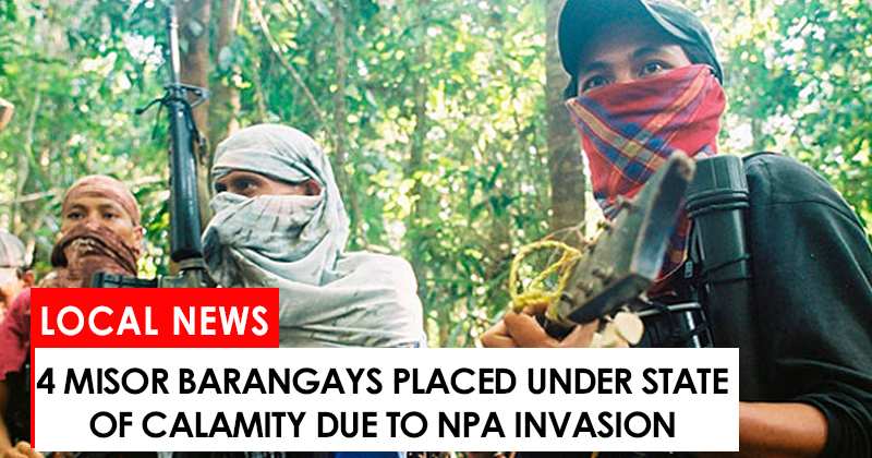 4 MisOr barangays placed under state of calamity