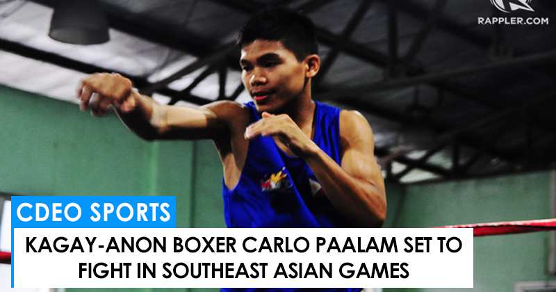 Carlo Paalam to fight in the Southeast Asian games