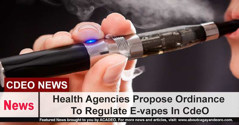 Health Agencies Propose Ordinance To Regulate E-vapes In CdeO