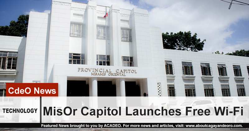 MisOr Capitol Launches Free Wi-Fi