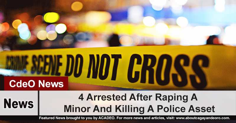 4 Arrested After Raping A Minor And Killing A Police Asset