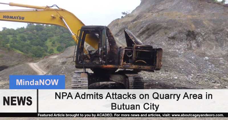 NPA admits attacks in Butuan City