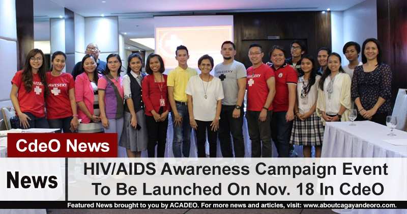 HIV/AIDS Awareness Campaign Event To Be Launched On Nov. 18 In CdeO