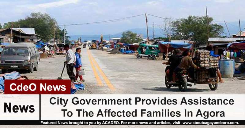 City Government Provides Assistance To The Affected Families In Agora
