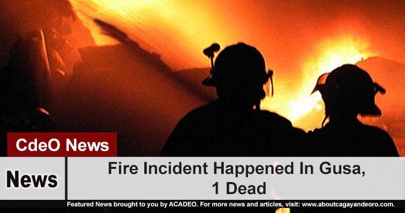 Fire Incident Happened In Gusa, 1 Dead