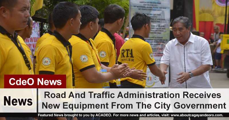 Road And Traffic Administration Receives New Equipment From The City Government