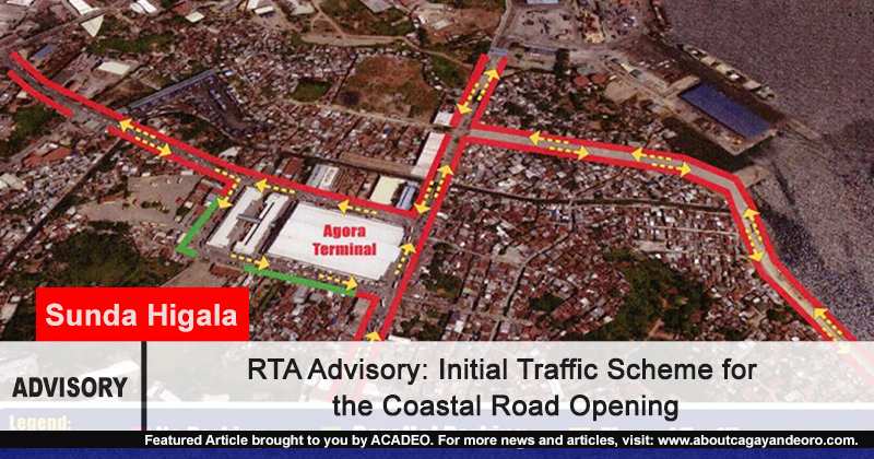 RTA Advisory: Proposed Traffic Scheme for the Coastal Road Opening