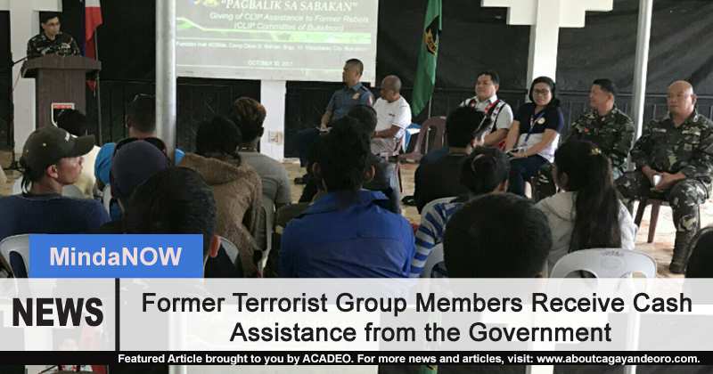Former Terrorist Group Members Receive Cash Assistance from Government