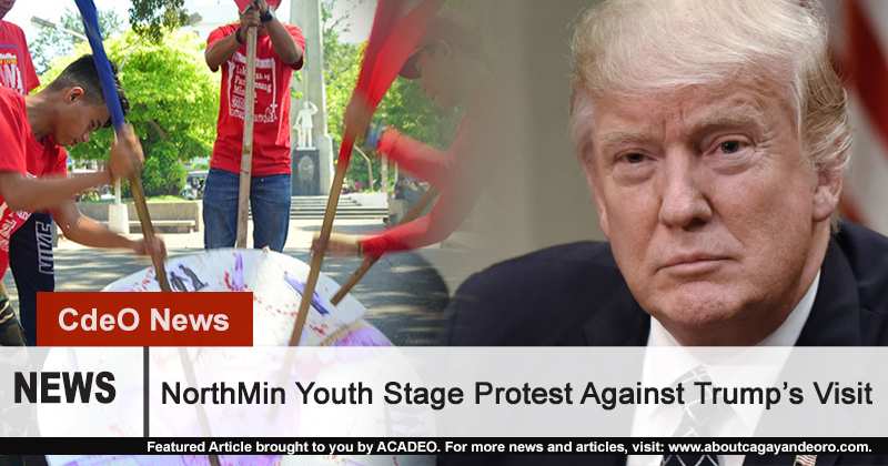 NorthMin Youth Stage Protest Against Trump’s Visit