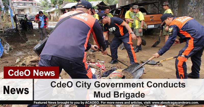 CdeO City Government Conducts Mud Brigade