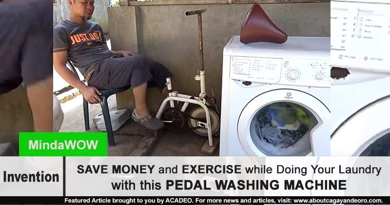 pedal washing machine