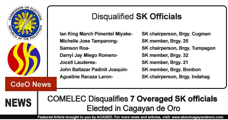 Overaged SK officials