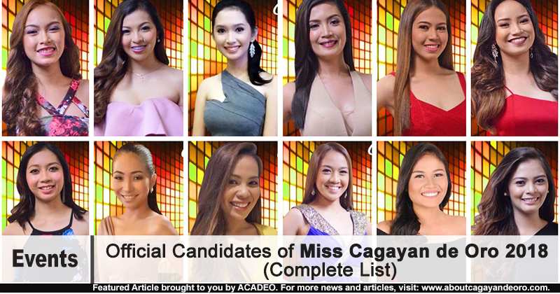 Miss Cagayan de Oro 2018