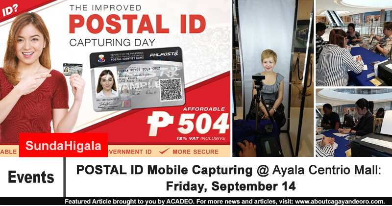 POSTAL ID Mobile Capturing