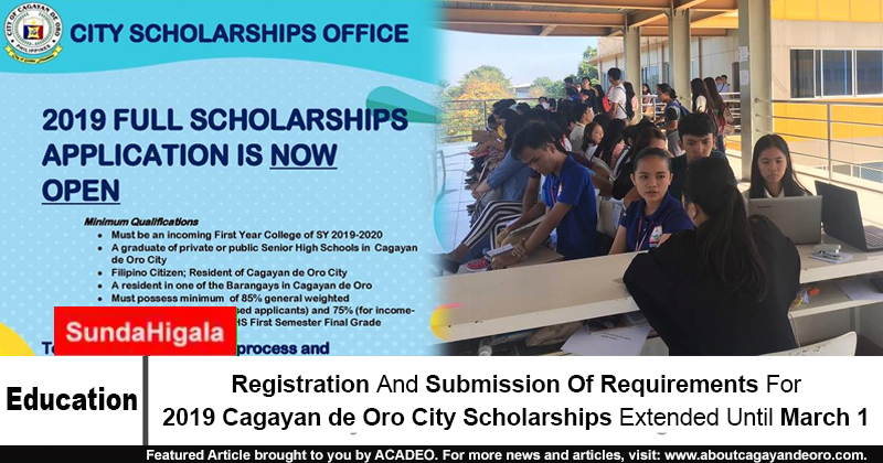 Cagayan de Oro City Scholarship