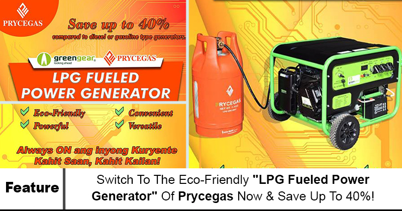 LPG Fueled Power Generator