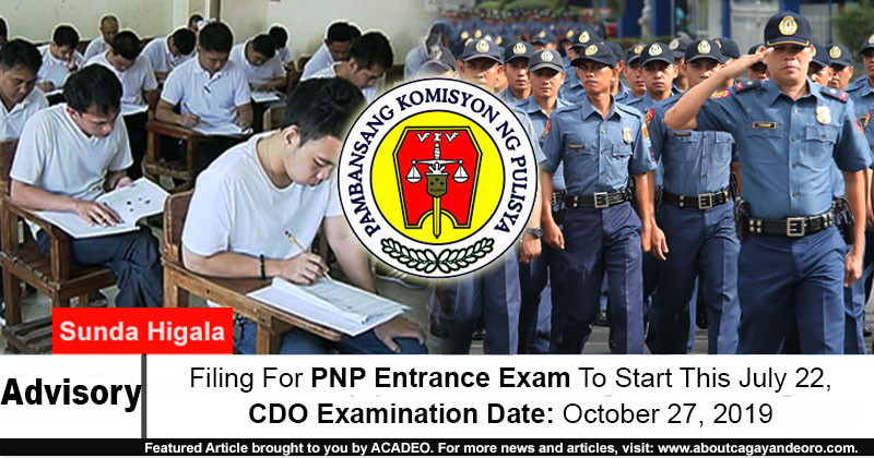 PNP Entrance Exam