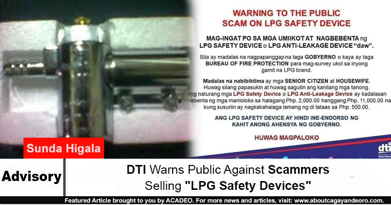 LPG Safety Device