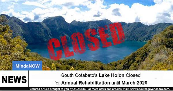 lake holon closed