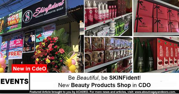 Be Beautiful, be SKINFident! New Beauty Products Shop in CDO