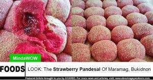 strawberry pandesal