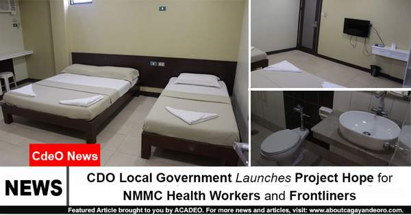 CDO Local Government Launches Project Hope for NMMC Health Workers and Frontliners