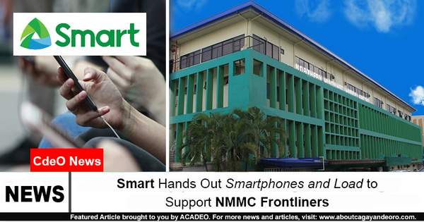 Smart Hands Out Smartphones and Load to Support NMMC Frontliners