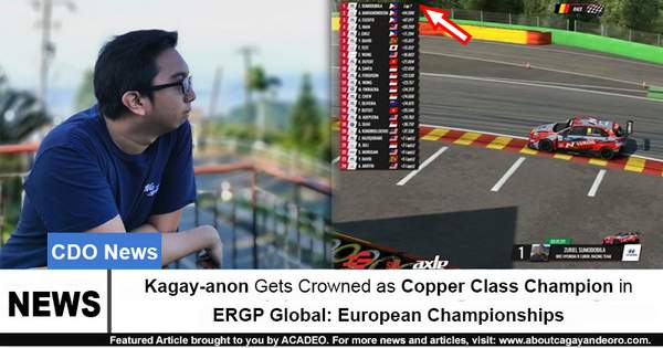 Kagay-anon Gets Crowned as Copper Class Champion in ERGP Global: European Championships