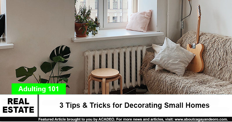 3 Tips & Tricks for Decorating Small Homes