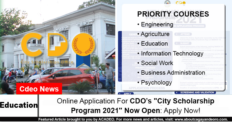 City Scholarship Program