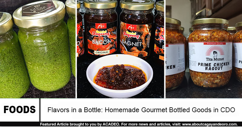 gourmet bottled goods in cdo