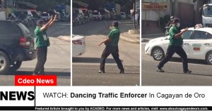 dancing traffic enforcer