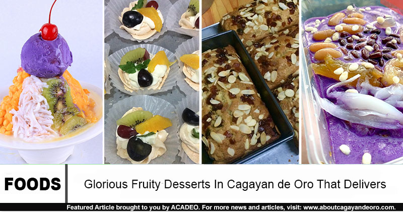 fruity desserts in cdo