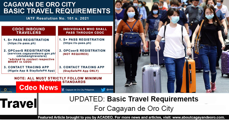basic travel requirements
