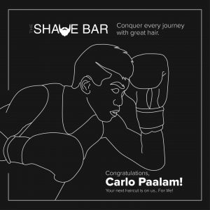 The Shave Bar carlo paalam rewards