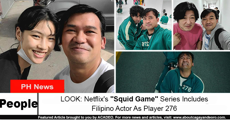 Filipino Actor Christian Lagahit Is Part of Squid Game Cast