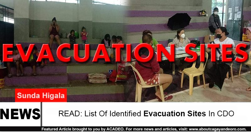 Evacuation Sites
