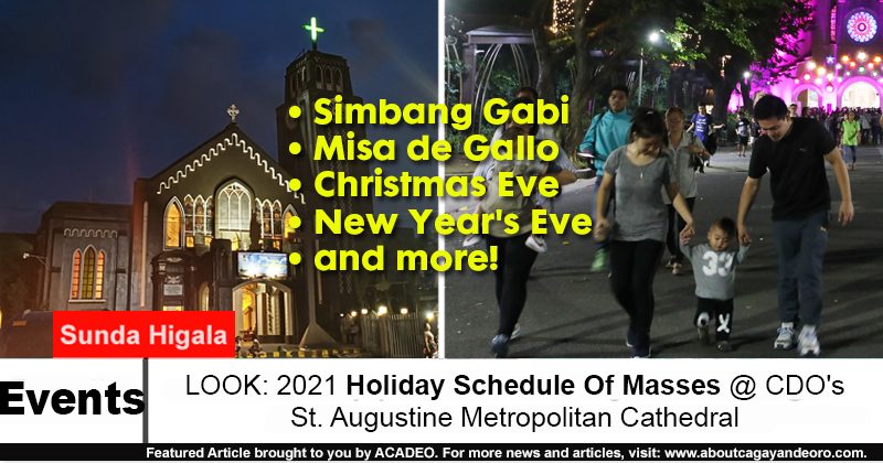 Schedule Of Mass