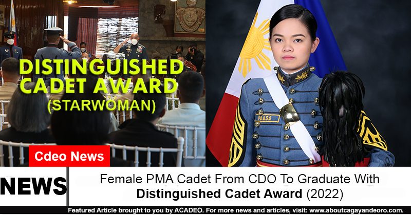 Distinguished Cadet Award